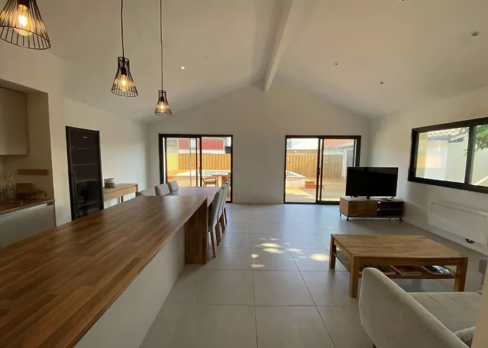 Lutzy Maison Moderne Au Calme Piscine * Ла-Тест-де-Бюш